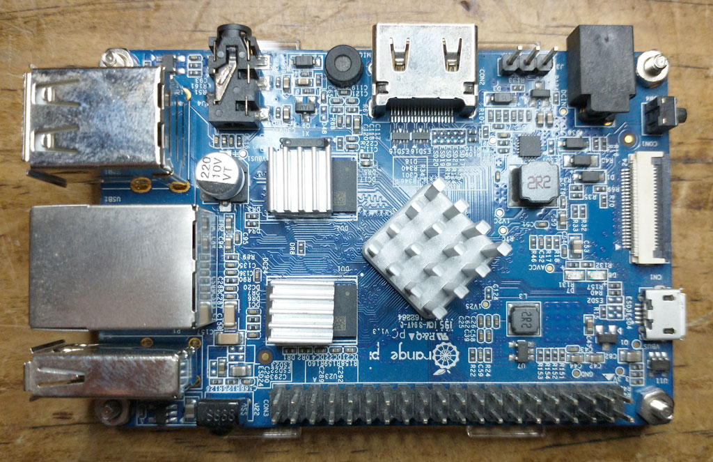 Instalar disipadores de calor y ventilador en Orange Pi PC
